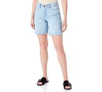 camel active Womenswear Damen Jeans Shorts 5-Pocket Denim Hose, Hellblau, 31IN