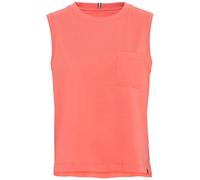 camel active Damen Ärmelloses T-Shirt mit Brusttasche Rot Womenswear-XL