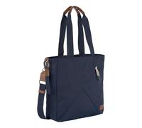 Shopper CAMEL ACTIVE "Aurum", Damen, Gr. B/H/T: 39cm x 31cm x 12cm, blau, Polyester, beschichtet, clean, unifarben mit Farbeinsätzen, Taschen, aus recyceltem, robusten Nylon leichtgewichtig mit feinen