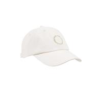 camel active Damen Baseball Cap aus Reiner Baumwolle Weiß, Womenswear-OS