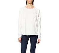 camel active - Langarmshirt aus reiner Baumwolle offwhite - Gr. - L