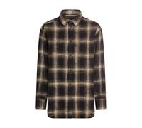 camel active Damen Baumwollbluse mit Brusttasche Kaviar, Womenswear-M