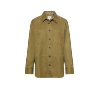 camel active Damen Bluse mit Knopfleiste Oliv, Womenswear-XXS