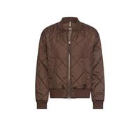 camel active Damen Bomberjacke mit bedrucktem Futter | Oversized Bomberjacke mit wärmenden Taschen und Reißverschluss