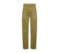 camel active Damen Cargo Hose aus Baumwollmix Oliv, womenswear-33/30