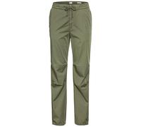 camel active Damen Casual Pants aus einem Baumwollmix Dunkelgrün, womenswear-31/32