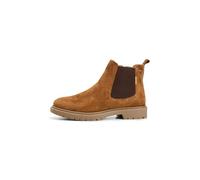 camel active Damen Chelsea Boot aus echtem Leder Braun, womenswear-40