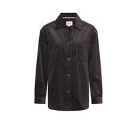 camel active Damen Cord-Bluse aus Reiner Baumwolle Kaviar, Womenswear-XXS