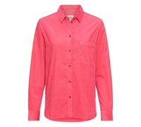 camel active Damen Cordbluse mit Brusttasche Pink Womenswear-S