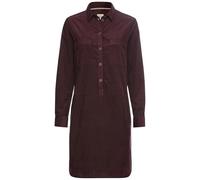 camel active Damen Cordkleid aus Reiner Baumwolle Dunkelrot Womenswear-XS