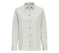 camel active Damen Feincordbluse aus Reiner Baumwolle Grün, Womenswear-XS