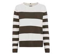 camel active Damen Feinstrickpullover aus Baumwolle Olive Womenswear-XS