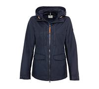 camel active Damen Fieldjacket mit Abnehmbarer Kapuze Dunkelblau, womenswear-36