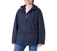 camel active Damen Fieldjacket mit abnehmbarer Kapuze Dunkelblau womenswear-38