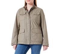 camel active Damen Fieldjacket mit Stehkragen Jacket, Oliv, 38