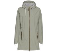 camel active Damen Funktionsjacke aus leichtem Softshell mit Kapuze Dunkelsalbei, womenswear-42