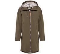 camel active Damen Funktionsmantel aus recyceltem Polyester Khaki, womenswear-46