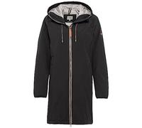 camel active Damen Funktionsmantel aus recyceltem Polyester Schwarz, womenswear-46