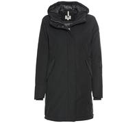 camel active Damen Funktionsmantel mit Kapuze Schwarz, womenswear-42