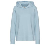 camel active Damen Hoodie aus Reiner Baumwolle Blau, Womenswear-XS