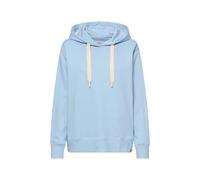 camel active Damen Hoodie aus Reiner Baumwolle Hellblau, Womenswear-XS
