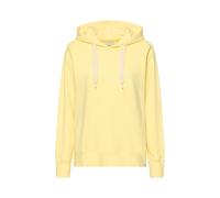 camel active Damen Hoodie aus Reiner Baumwolle Limonengelb, Womenswear-XS