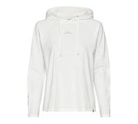 camel active - Hoodie aus reiner Baumwolle milk white - Gr. - L