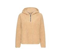 camel active Damen Kapuzenpullover aus Teddyfleece