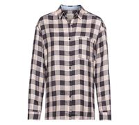 camel active - Karobluse aus reiner Viskose sepia rose check - Gr. - M