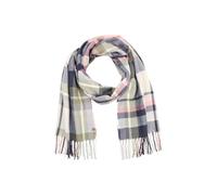 Camel Active Karoschal mit Fransen Damen Nachtblau One Size