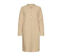 camel active Damen Kleid mit Stehkragen Sand, Womenswear-L