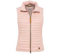 camel active Damen kurze leichte Steppweste mit elastischen Bündchen Rose, womenswear-34