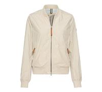 camel active Damen Kurzer Blouson aus recyceltem Polyester Beige, womenswear-46