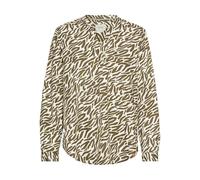 camel active Damen Langarm-Bluse mit Allover-Print