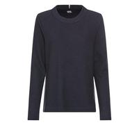 camel active Damen Langarm Sweatshirt mit Waffelmuster Nachtblau Womenswear-XXL