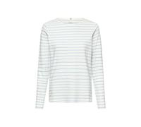 camel active Damen Langarm-T-Shirt aus Reiner Baumwolle Hellblau, Womenswear-L