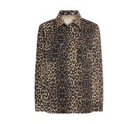 camel active - Langarmbluse mit Leo-Muster - Gr. - M