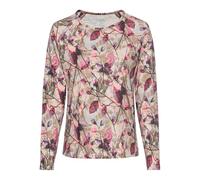 camel active Damen Langarmshirt aus Organic Cotton Pink-Beige, Womenswear-XL