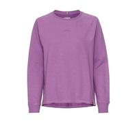 camel active Damen Langarmshirt aus Reiner Baumwolle Violett, Womenswear-XL