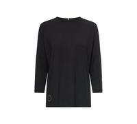 camel active Damen Langarmshirt mit Rundhalsausschnitt Kaviar, Womenswear-XXL