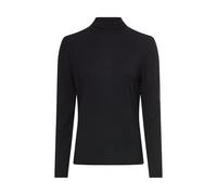 camel active Damen Langarmshirt mit Stehkragen Kaviar, Womenswear-XL