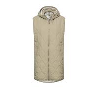 camel active Damen Lange Weste mit Kapuze Salbei, womenswear-46