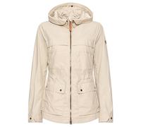 camel active Damen Leichte Jacke mit Abnehmbarer Kapuze Sand, womenswear-36