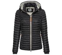 camel active Damen Leichte Steppjacke aus recyceltem Polyamid Schwarz, womenswear-42