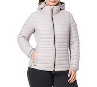 camel active Damen Leichte Steppjacke mit Abnehmbarer Kapuze Blouson, Rosa, 40