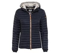 camel active Damen leichte Steppjacke mit Abnehmbarer Kapuze Dunkelblau, womenswear-40