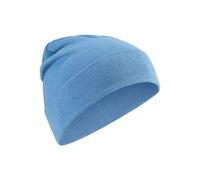 camel active Damen Leichter Beanie aus Baumwolle Blau, Womenswear-OS