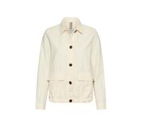 camel active Damen Leichter Blazer aus einem Leinenmix Weiß, womenswear-44