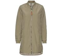 camel active Damen Mantel aus recyceltem Polyester Salbei, womenswear-46