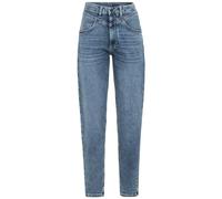 camel active Damen Mom Fit 5-Pocket Jeans Jeans Blau, womenswear-26/32